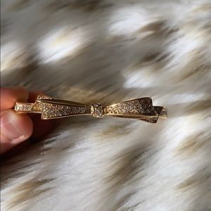 Kate spade gold diamond dangle bracelet